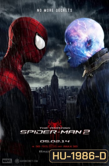 The Amazing Spider-Man 2 (2014) ดิ อะเมซิ่ง สไปเดอร์แมน 2 ผงาดจอมอสุรกายสายฟ้า