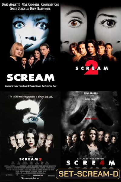 SCREAM 1 - 4 - สครีม หวีดสุดขีด ภาค 1 - 4