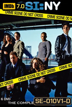 CSI New York Season 1 ไขคดีปริศนานิวยอร์ค ปี 1