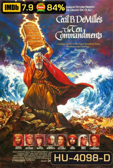 The Ten Commandments [1956] บัญญัติ 10 ประการ