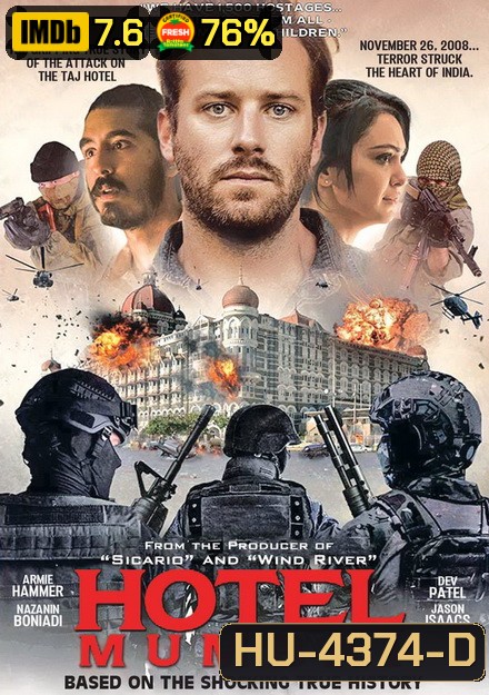 Hotel Mumbai (2019) โรงแรมมุมไบ