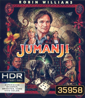 4K - Jumanji (1995) - แผ่นหนัง 4K UHD