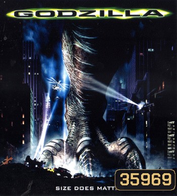 4K - Godzilla (1998) - ก็อตซิลล่า อสูรพันธุ์นิวเคลียร์ล้างโลก แผ่นหนัง 4K UHD