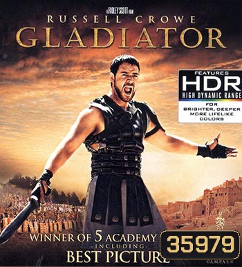 4K - Gladiator (2000) นักรบผู้กล้าผ่าแผ่นดินทรราช - แผ่นหนัง 4K UHD
