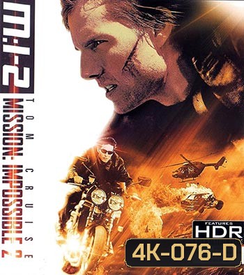 4K - Mission: Impossible II (2000) - แผ่นหนัง 4K UHD