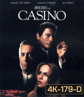 4K - Casino (1995) ร้อนรัก หักเหลี่ยมคาสิโน - แผ่นหนัง 4K UHD
