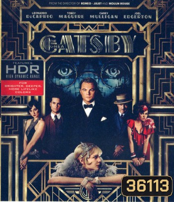 4K - The Great Gatsby (2013) เดอะ เกรท แกตสบี้ รักเธอสุดที่รัก - แผ่นหนัง 4K UHD