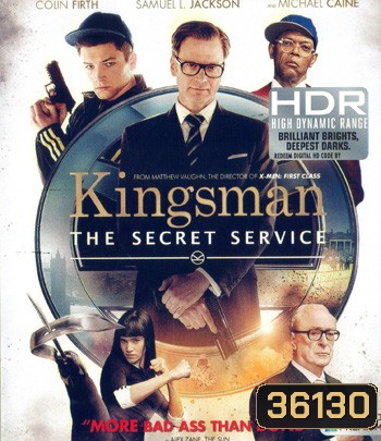 4K - Kingsman: The Secret Service (2014) คิงส์แมน โคตรพิทักษ์บ่มพยัคฆ์ - แผ่นหนัง 4K UHD (King s man)