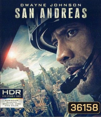 4K - San Andreas (2015) มหาวินาศแผ่นดินแยก - แผ่นหนัง 4K UHD