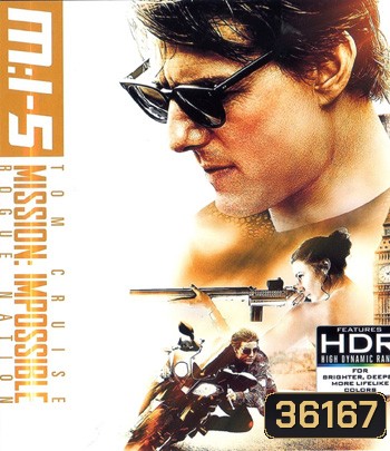 4K - Mission Impossible 5 Rogue Nation (2015) มิชชั่น อิมพอสซิเบิ้ล 5 ปฏิบัติการรัฐอำพราง - แผ่นหนัง 4K UHD