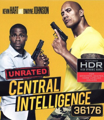4K - Central Intelligence (2016) คู่สืบ คู่แสบ - แผ่นหนัง 4K UHD