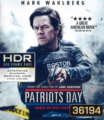 4K - Patriots Day (2016) วินาศกรรมปิดเมือง - แผ่นหนัง 4K UHD