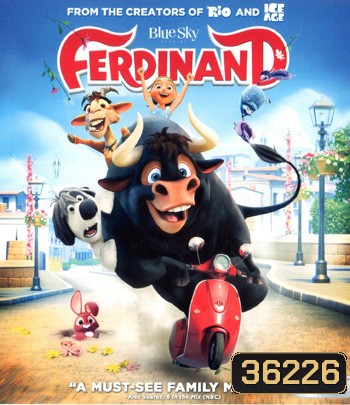 4K - Ferdinand (2017) เฟอร์ดินานด์ - แผ่นการ์ตูน 4K UHD