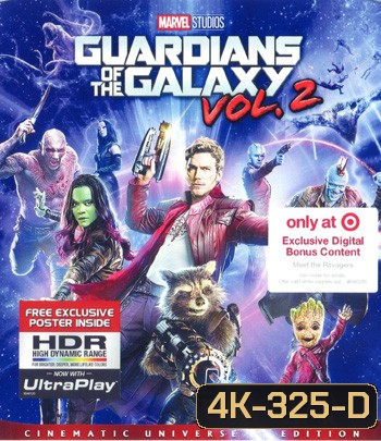4K - Guardians of the Galaxy Vol. 2 (2017) - แผ่นหนัง 4K UHD