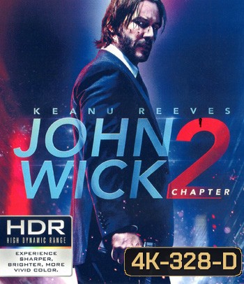 4K - John Wick: Chapter 2 (2017) - แผ่นหนัง 4K UHD