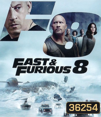 4K - The Fast & Furious 8 (2017) - แผ่นหนัง 4K UHD - Fast and Furious 8