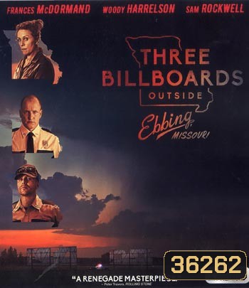 4K - Three Billboards Outside Ebbing, Missouri (2017) 3 บิลบอร์ด ทวงแค้นไม่เลิก - แผ่นหนัง 4K UHD