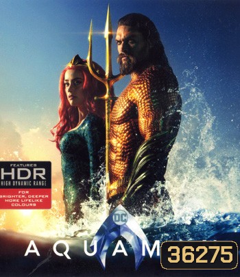 4K - Aquaman (2018) อควาแมน เจ้าสมุทร - แผ่นหนัง 4K UHD