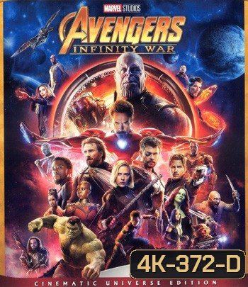 4K - Avengers: Infinity War (2018) มหาสงครามล้างจักรวาล - แผ่นหนัง 4K UHD