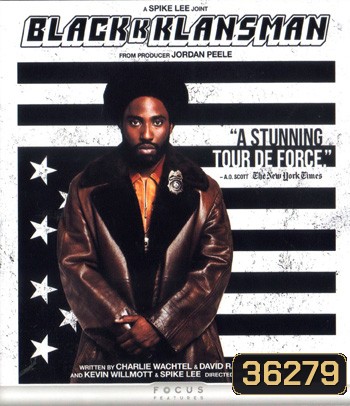 4K - BlacKkKlansman (2018) แบล็คแคลนซ์แมน - แผ่นหนัง 4K UHD