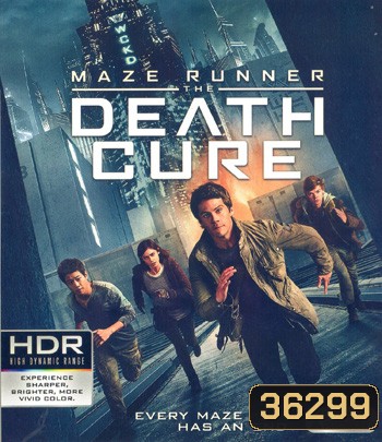 4K - Maze Runner: The Death Cure (2018) เมซ รันเนอร์ ไข้มรณะ - แผ่นหนัง 4K UHD