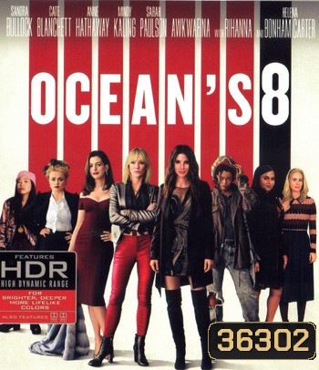 4K - Ocean's Eight (2018) - แผ่นหนัง 4K UHD