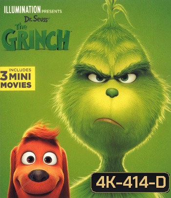4K - The Grinch (2018) เดอะ กริ๊นช์ - แผ่นหนัง 4K UHD