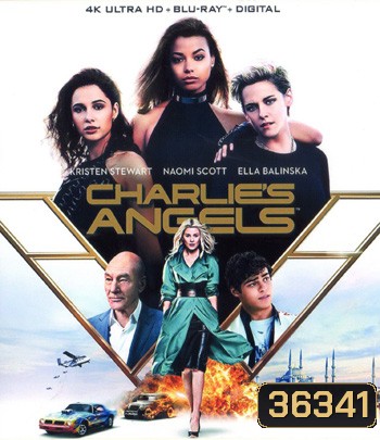4K - Charlie's Angels (2019) นางฟ้าชาร์ลี - แผ่นหนัง 4K UHD