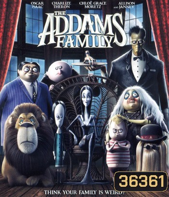 4K - The Addams Family (2019) ตระกูลนี้ผียังหลบ - แผ่นการ์ตูน 4K UHD