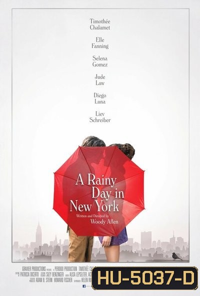 A Rainy Day in New York (2019) วันฝนตกในนิวยอร์ก