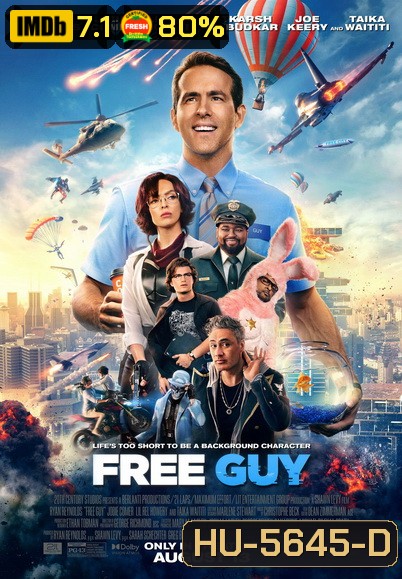 Free Guy (2021) ขอสักทีพี่จะเป็นฮีโร่