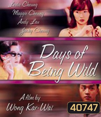 Days of Being Wild (Ah fei zing zyun) วันที่หัวใจรักกล้าตัดขอบฟ้า (1990)