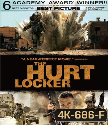 4K - The Hurt Locker (2008) หน่วยระห่ำ ปลดล็อกระเบิดโลก - แผ่นหนัง 4K UHD