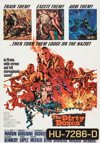 The Dirty Dozen (1967) 12 เดนตาย