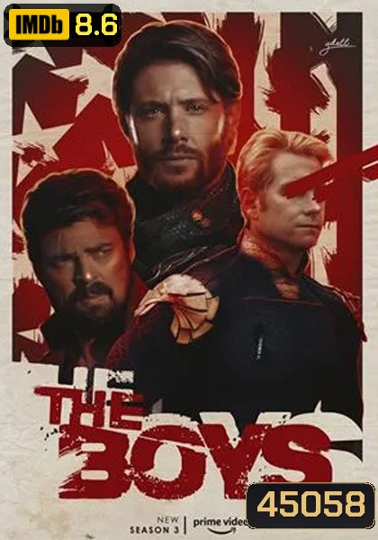 The Boys Season 3 (2022) ก๊วนหนุ่มซ่าล่าซูเปอร์ฮีโร่ ปี 3 (8 ตอน)