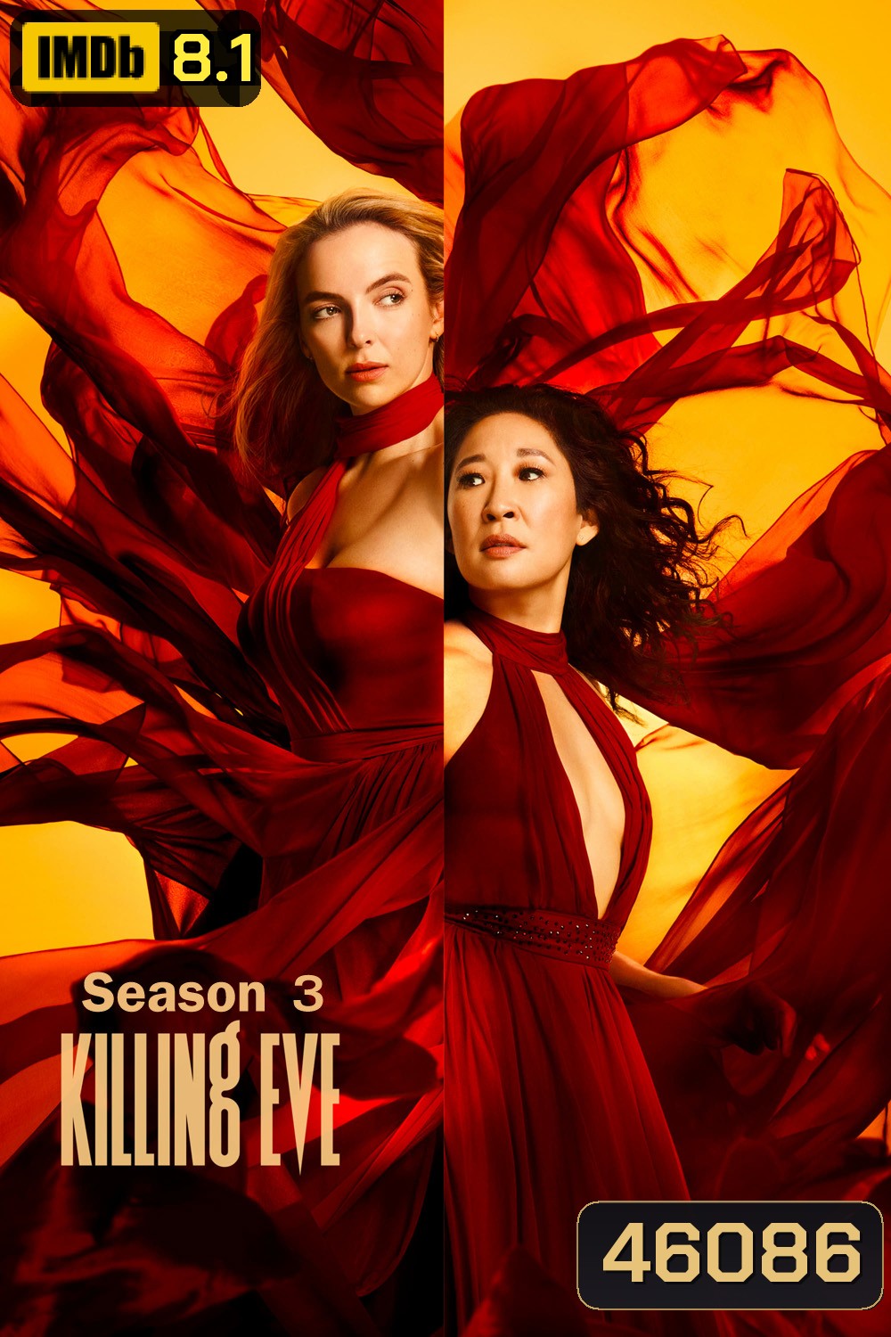 Killing Eve Season 3 (2020) พลิกเกมล่า แก้วตาทรชน ปี 3 (8 ตอน)