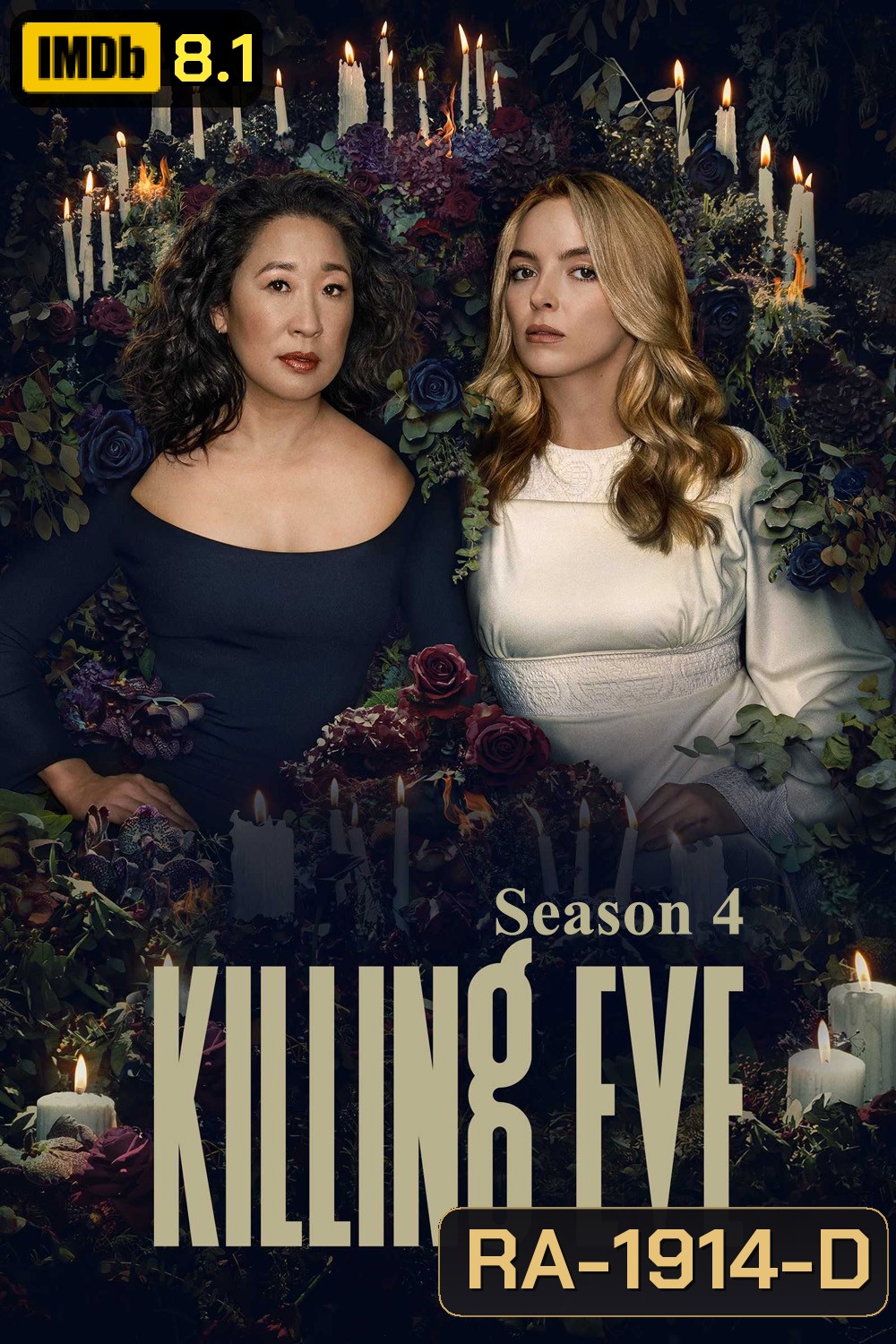Killing Eve Season 4 (2022) พลิกเกมล่า แก้วตาทรชน ปี 4 (8 ตอน)