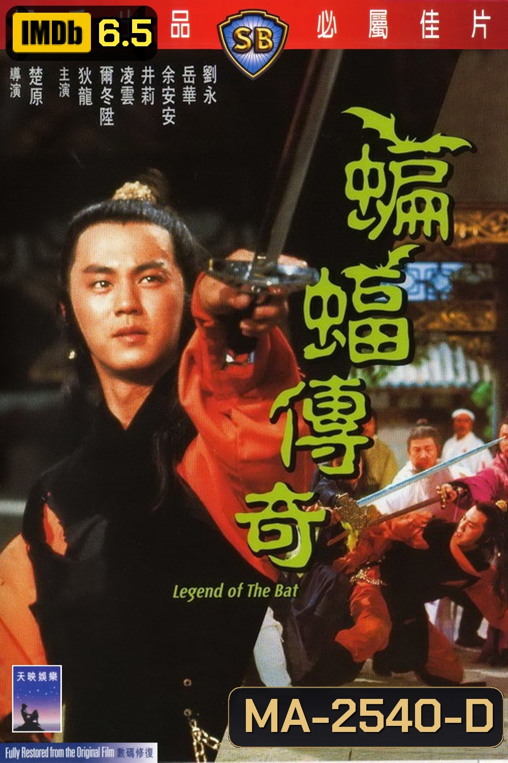 Legend of the Bat (1978) ชอลิ้วเฮียง ศึกถล่มวังค้างคาว