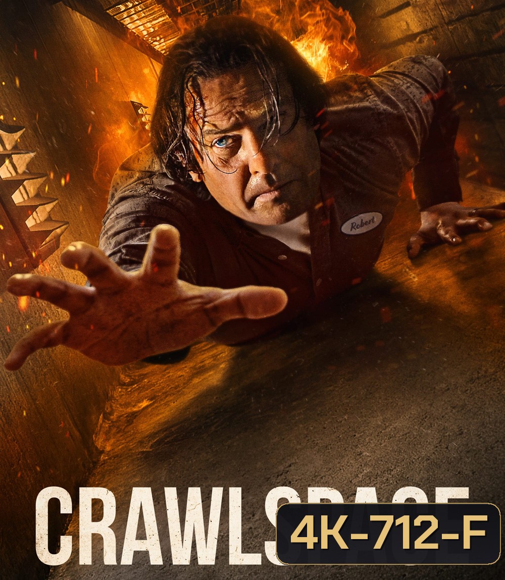 4K - Crawlspace (2022) คลานระห่ำปะทะเดือด - แผ่นหนัง 4K UHD