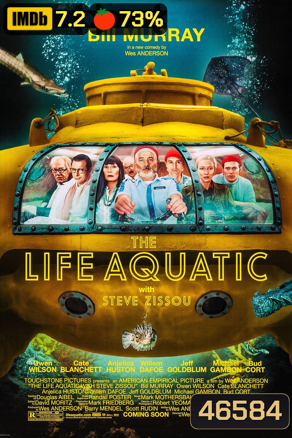 The Life Aquatic with Steve Zissou (2004) กัปตันบวมส์ กับทีมป่วนสมุทร