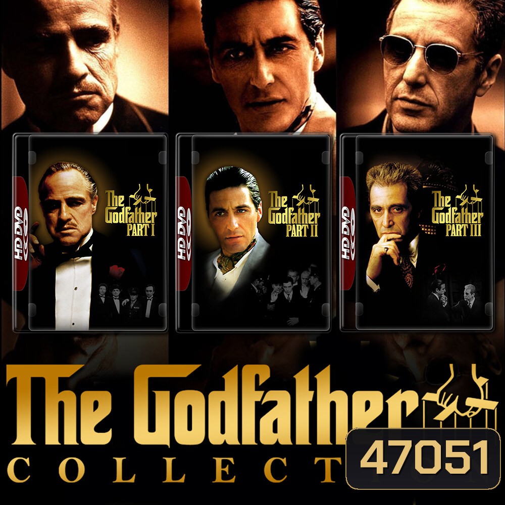 The Godfather เดอะ ก็อดฟาเธอร์ ภาค 1-3 Bluray หนัง มาสเตอร์ พากย์ไทย