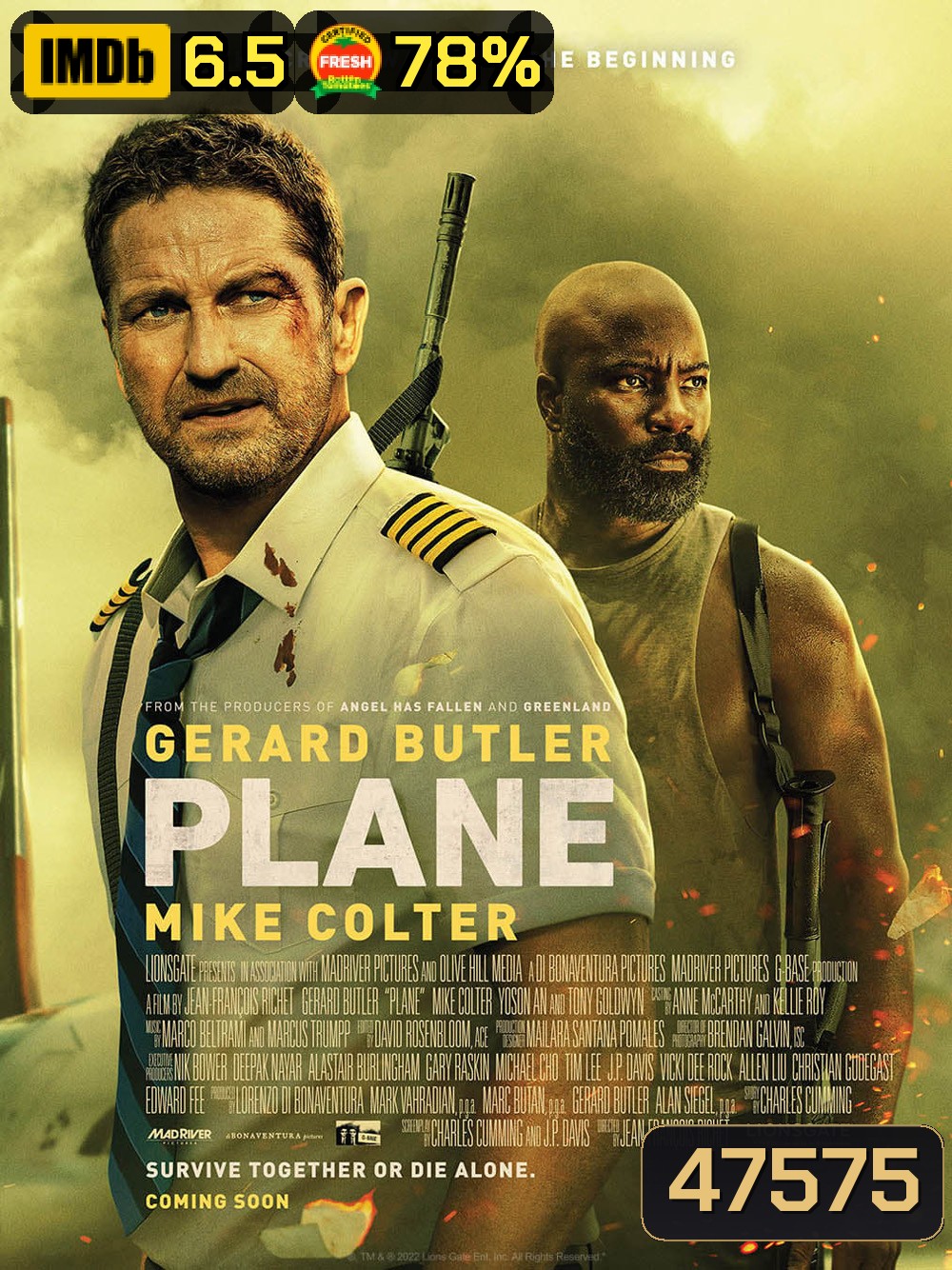 ดิ่งน่านฟ้าเดือดเกาะนรก Plane 2023