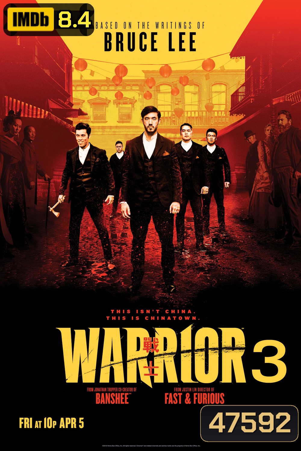 Warrior Season 3 (2023) วอร์ริเออร์ ปี 3 (10 ตอน)