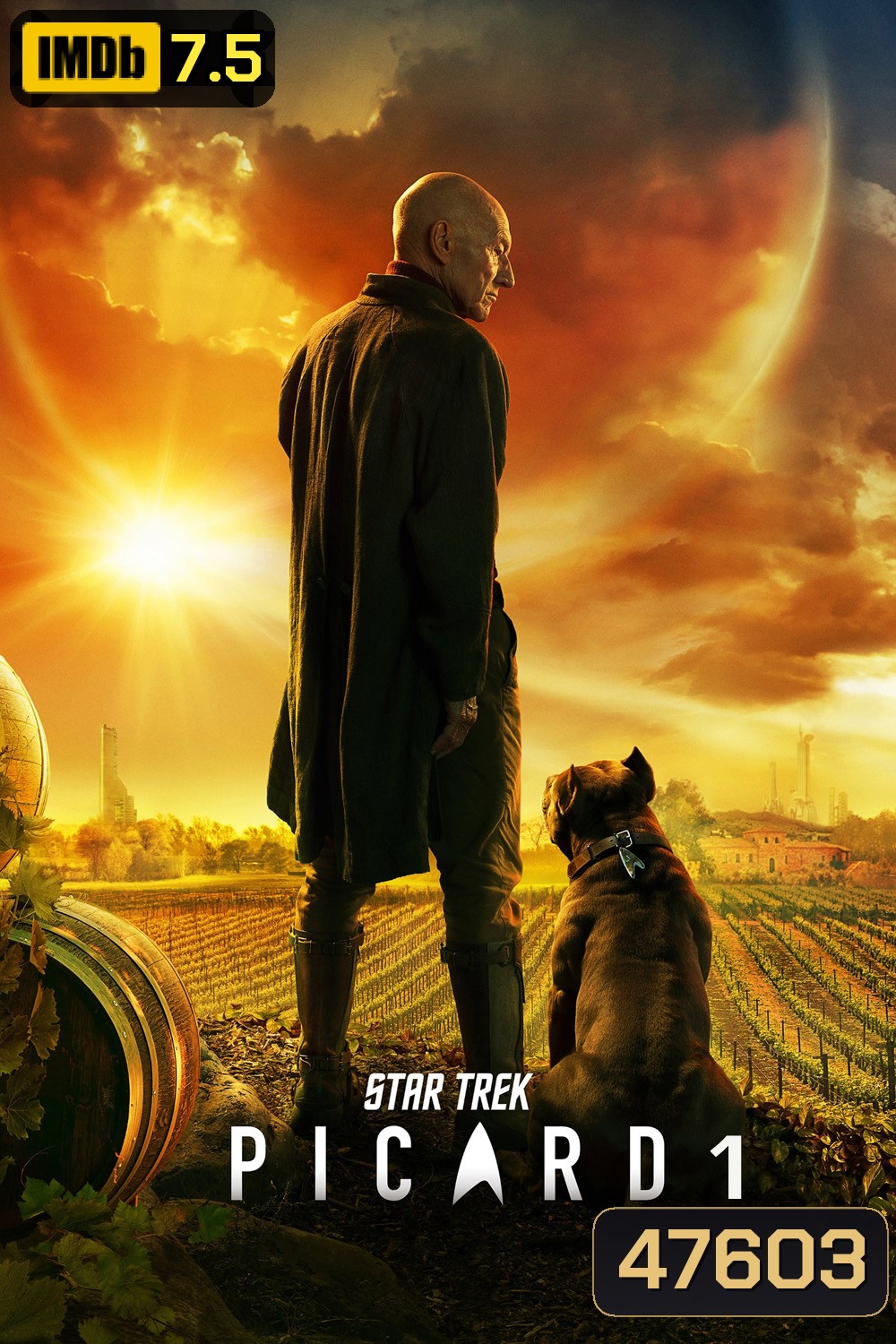 Star Trek Picard Season 1 (2020) สตาร์ เทรค: พิคาร์ด 1 (10 ตอน) ตอน 5 ไม่มีซับอังกฤษ ตอน 8และ 9 ไม่มีซับไทย