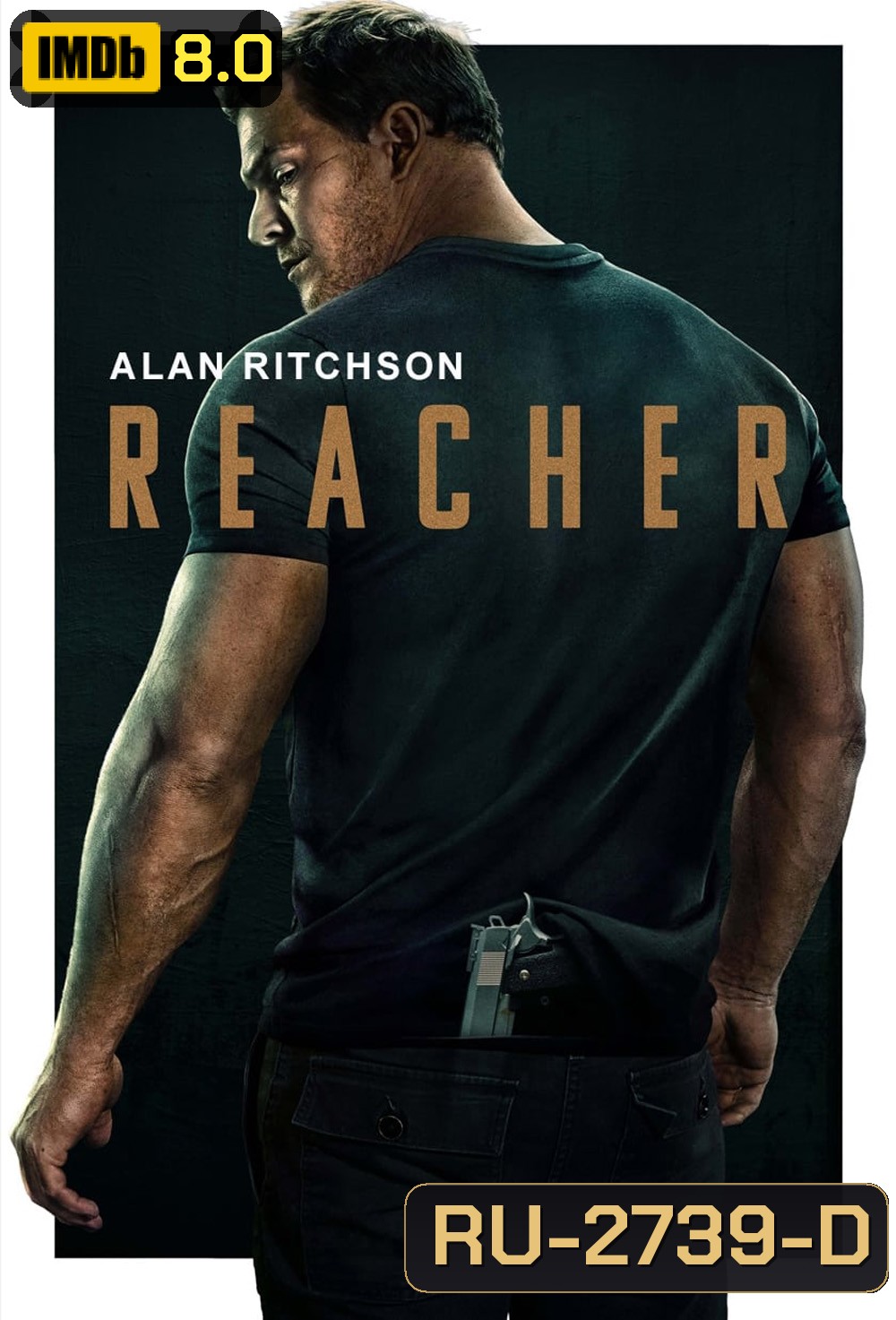 (ภาพ HDR ดูรูปตัวอย่างด้านล่าง) รีชเชอร์ ยอดคนสืบระห่ำ ปี 1 Reacher Season 1 (2022) 8 ตอน