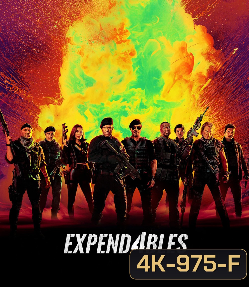 4K - The Expendables 4 (2023) โคตรคนทีมมหากาฬ 4 - แผ่นหนัง 4K UHD