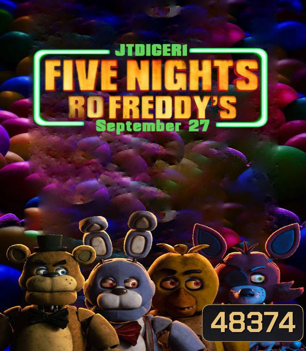 4K - 5 คืนสยองที่ร้านเฟรดดี้ Five Nights At Freddys (2023) - แผ่นหนัง 4K UHD