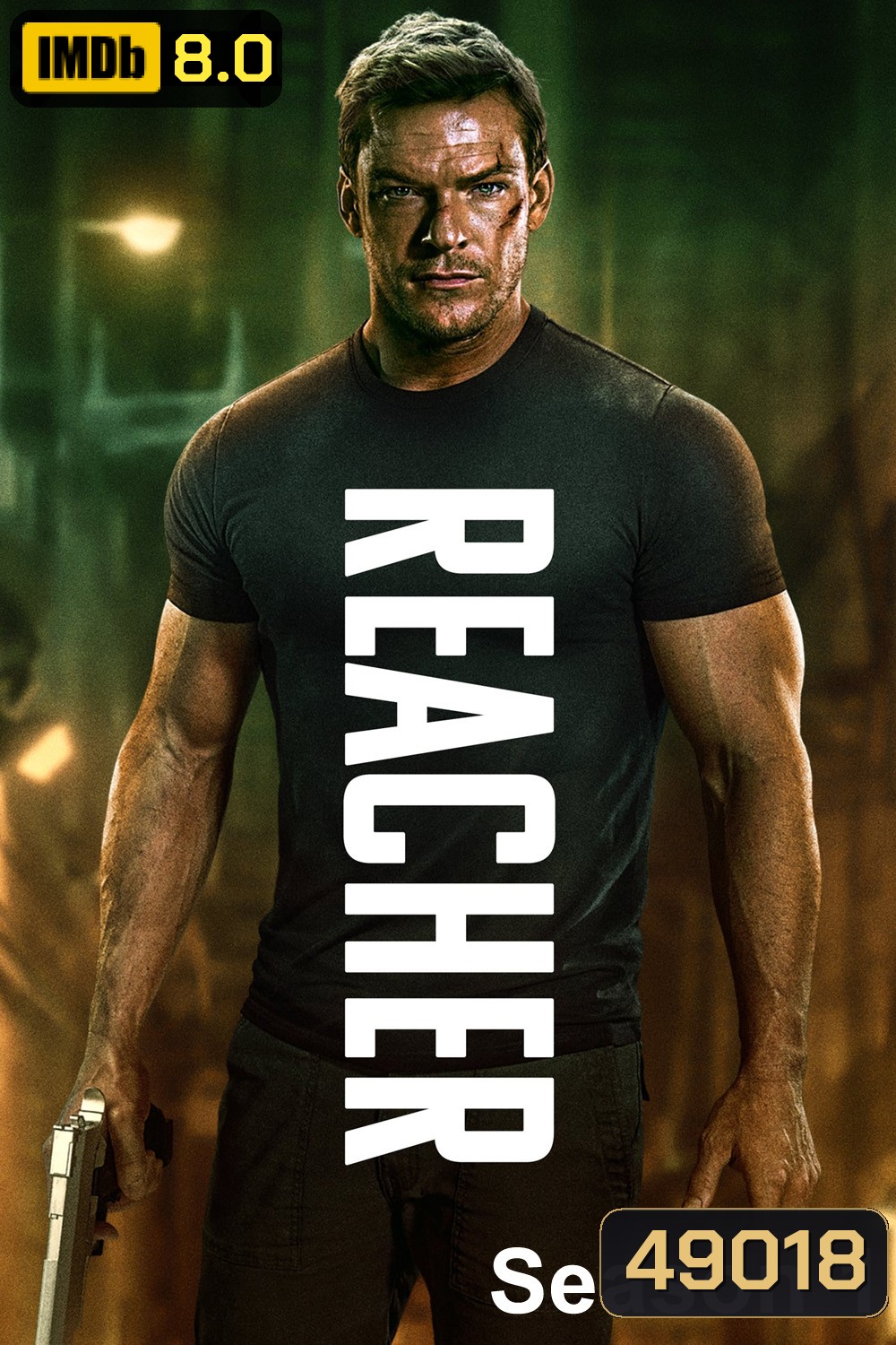 {ตอนที่ 3 และ 7 ไม่มีซับอังกฤษ} Reacher Season 1 (2022) รีชเชอร์ ยอดคนสืบระห่ำ ปี 1 (8 ตอน)