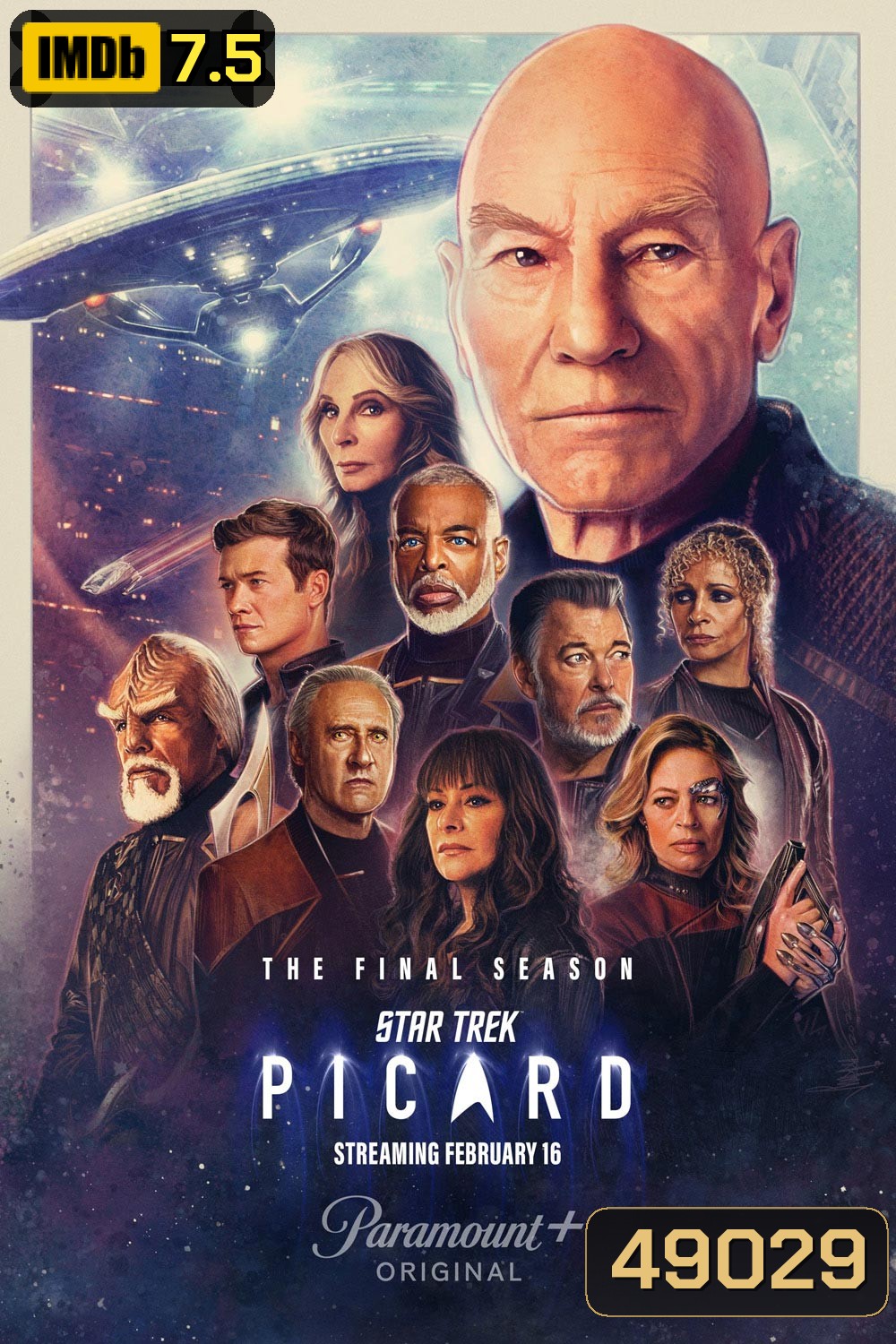 Star Trek Picard Season 3 (2023) สตาร์ เทรค พิคาร์ด ปี 3 (10 ตอน)