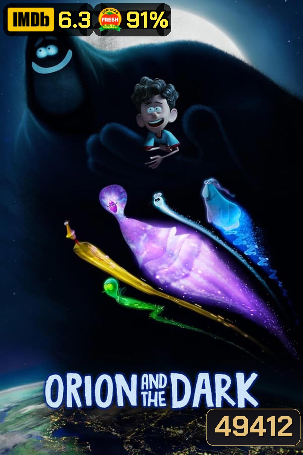 Orion and the Dark (2024) โอไรออนท่องแดนมหัศจรรย์รัตติกาล